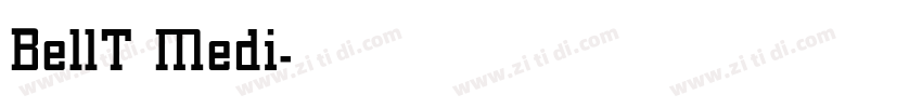 BellT Medi字体转换